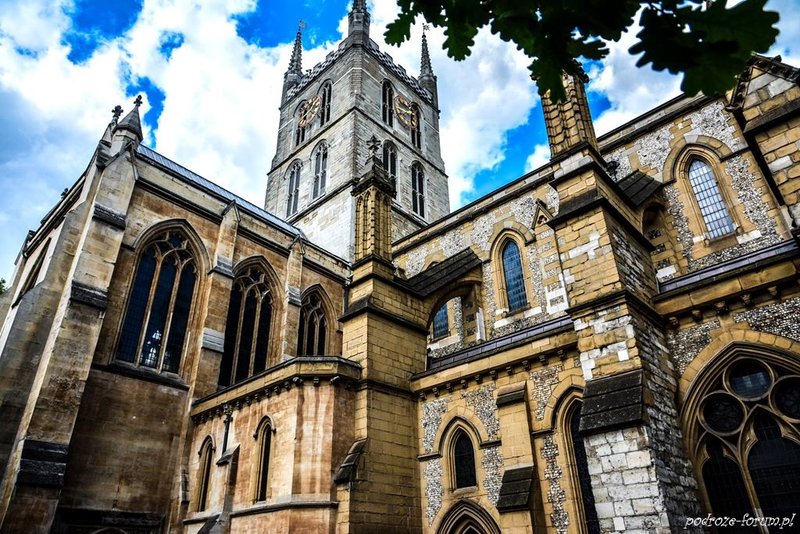 Jeden z najstarszych kościołów w Londynie. Katedra Southwark to prawdziwa perełka w centrum miasta